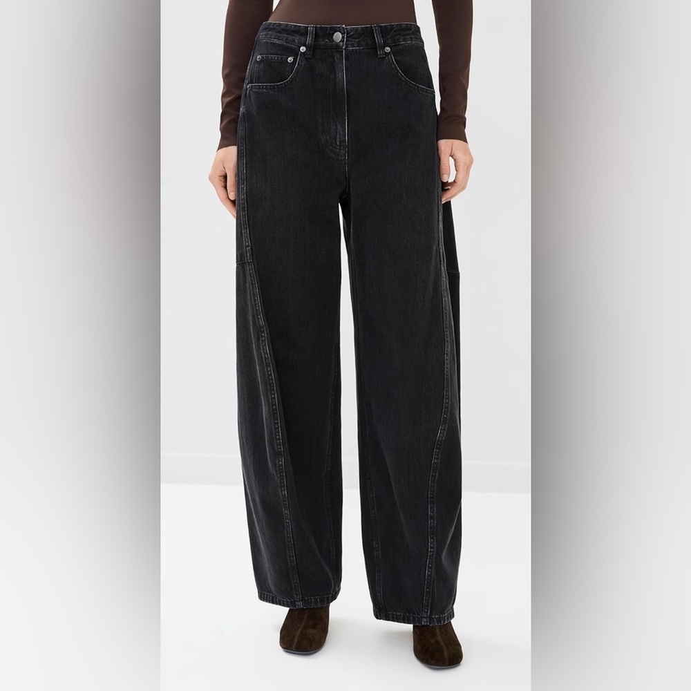 Tibi Petite SidJeans - Vintage Black